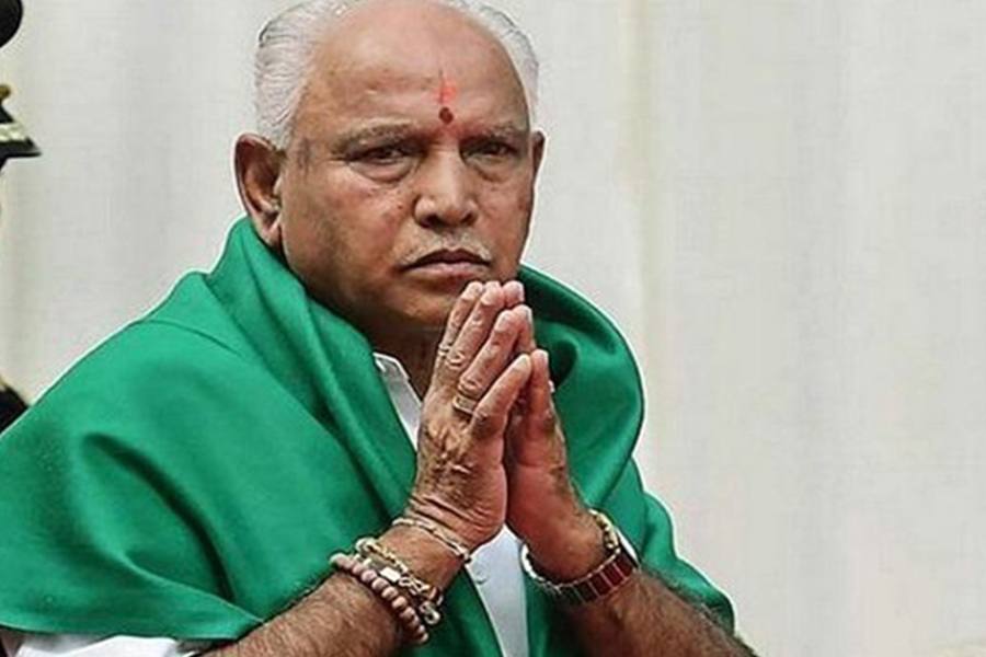 கர்நாடக முதல் அமைச்சராக 4-வது முறையாக இன்று எடியூரப்பா பதவியேற்கிறார்!