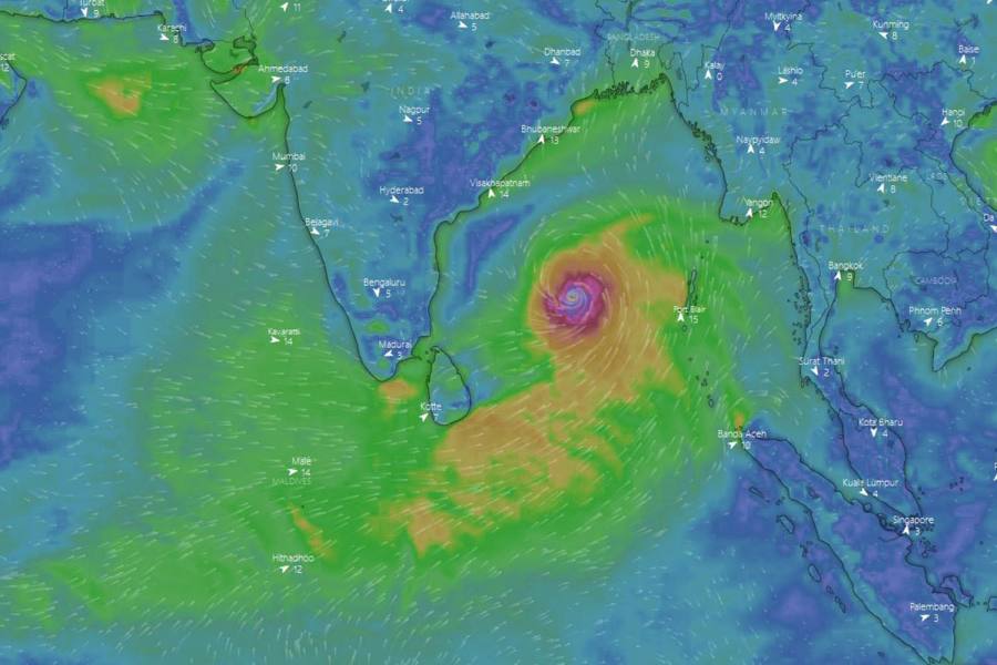 ஃபானி புயல் 30-ம் தேதி மாலை வடதமிழகம்-தெற்கு ஆந்திரா கடற்கரை பகுதியை நெருங்கும் - வானிலை ஆய்வு மையம்