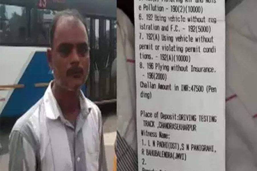 போக்குவரத்து விதிமீறல் : ஆட்டோ டிரைவருக்கு ரூ.47,500 அபராதம்!