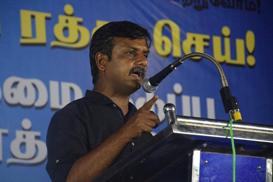 ஸ்டெர்லைட் ஆலைக்கு ஆதரவாகவே போலீசார் செயல்பட்டு வருகின்றனர்- திருமுருகன் காந்தி குற்றச்சாட்டு