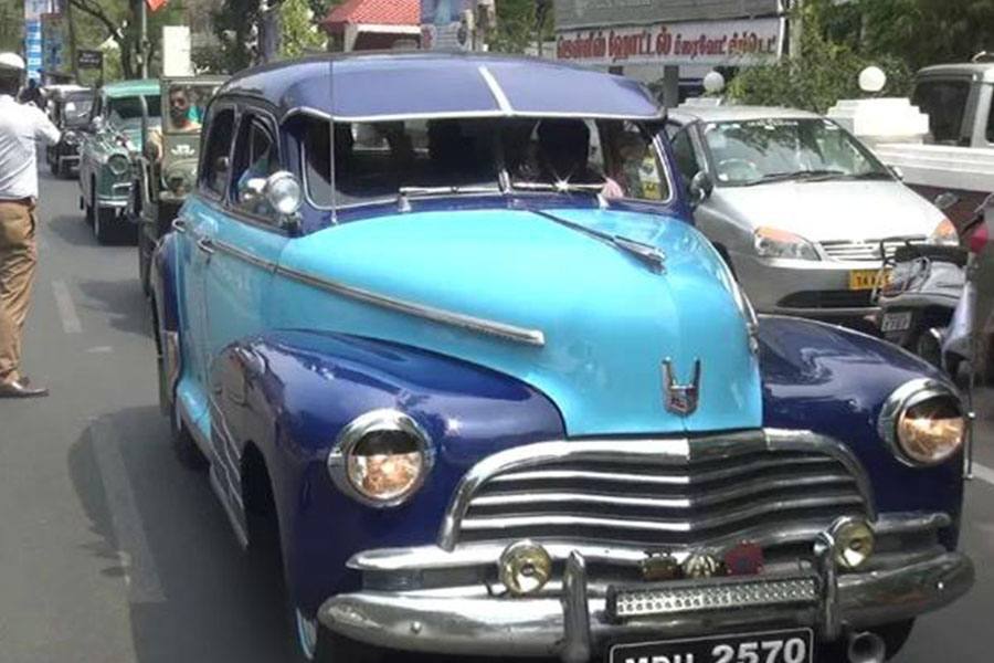 திருச்சியில் பழமையான பாரம்பரிய வாகனங்கள் கண்காட்சி!