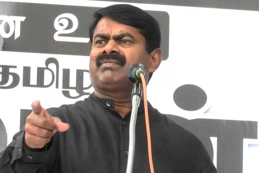  சீமான் மீது வழக்கு பதிய வள்ளியூர் போலீசில் புகார்