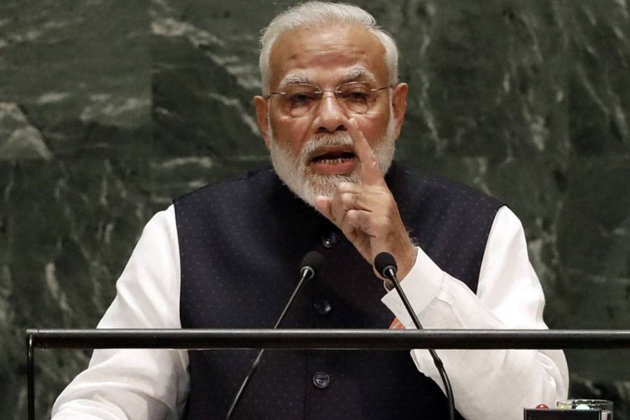 உலகின் பழம்பெரும் மொழி தமிழ்:  ஐக்கிய நாடுகள் சபையினல் பிரதமர் மோடி!