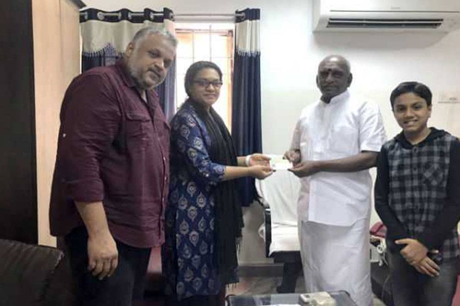 மலேசியா வாசுதேவனின் மகள் பிரஷாந்தி பாஜகவில் இணைந்தார்!