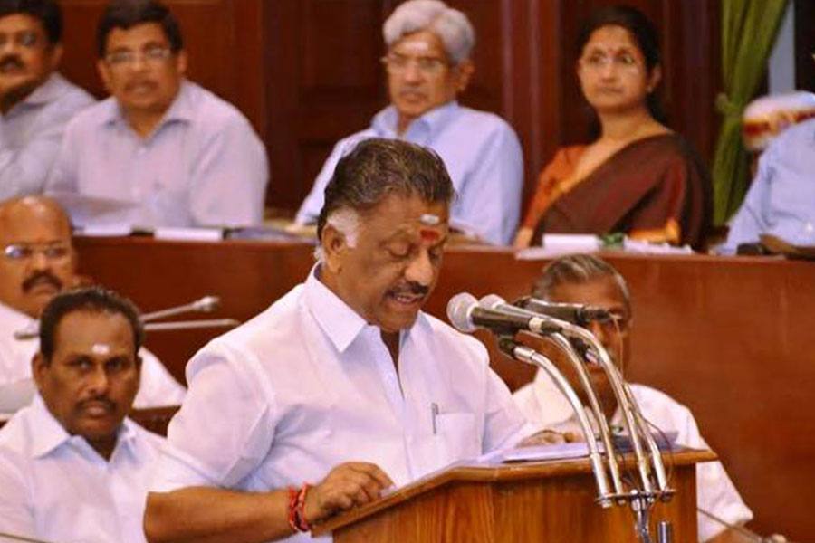புதிய வரி விதிப்புகள் ஏதும் இல்லாத பட்ஜெட் ஓ.பன்னீர்செல்வம் தாக்கல்!