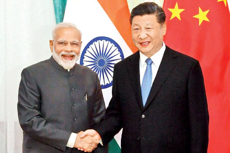 சீன அதிபருடன் பிரதமர் மோடி சந்திப்பு!