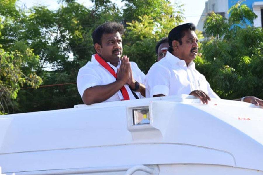 மதுரை மக்களவை தொகுதி அதிமுக வேட்பாளர் ராஜ்சத்யன் மீது வழக்குப்பதிவு! 
