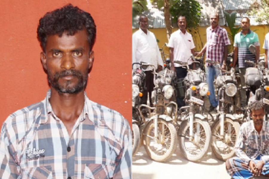 நெல்லையில் டி.வி.எஸ் - எக்ஸ்.எல் திருடன் கைது!