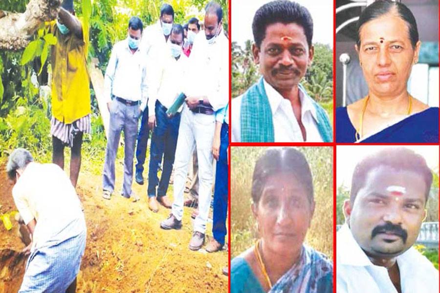 நிலம் விற்ற பணத்தி்ல் பங்கு கொடுக்காததால், தம்பியையும், அவருடைய மனைவியையும் கொலை செய்த அக்காள் கைது!
