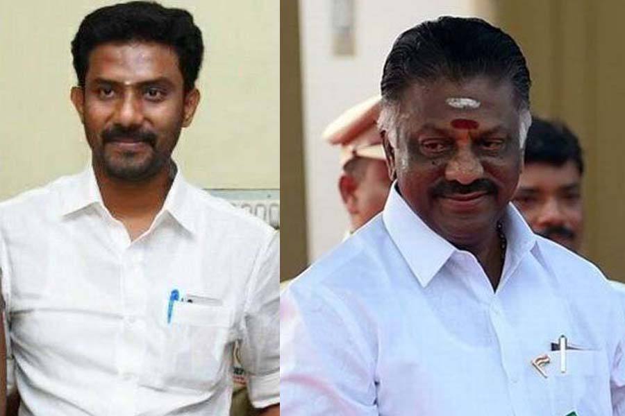 தமது மகன் மக்களவைத் தேர்தலில் போட்டியிட உரிமை உள்ளது - ஓ.பி.எஸ்