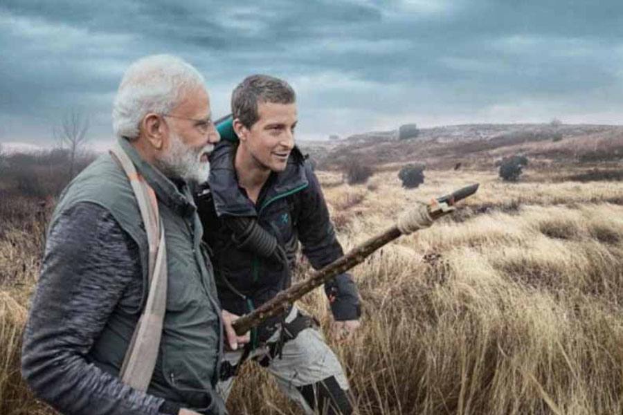 மேன் விஸ் வைல்டு (MAN vs WILD) நிகழ்ச்சியில், பிரதமர் மோடி!