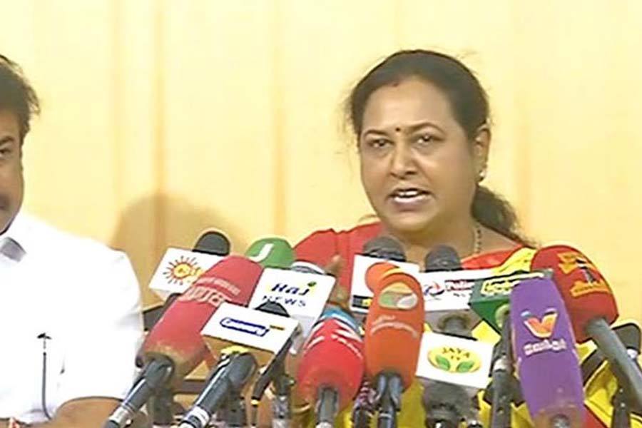 தேமுதிகவை பழிவாங்கும் நோக்கத்தோடு திமுக செயல்பட்டு கொண்டிருக்கிறது - பிரேமலதா விஜயகாந்த்!