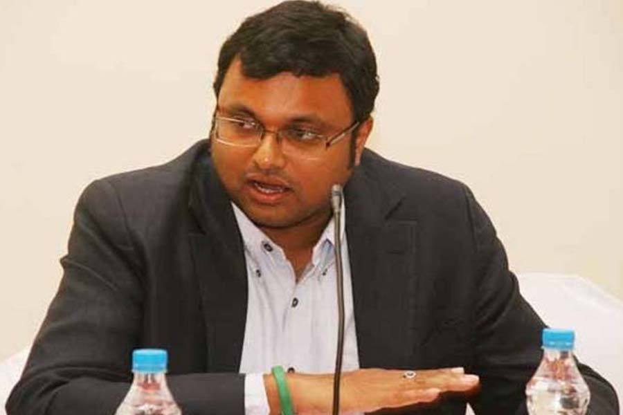 அமலக்கத்துறை அலுவலகத்தில் விசாரணைக்காக கார்த்தி சிதம்பரம் ஆஜார்! 