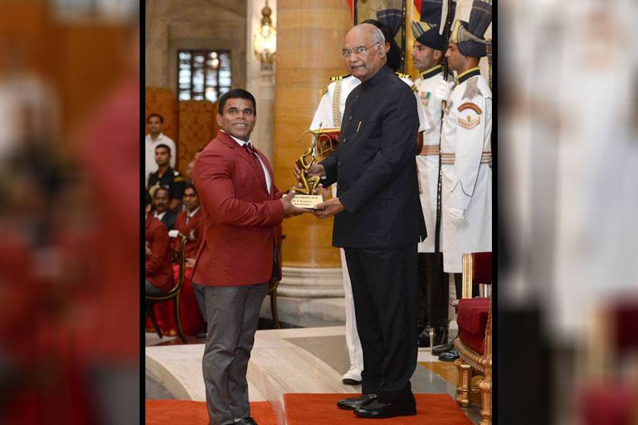 பாடிபில்டர் பாஸ்கரனுக்கு அர்ஜூனா விருது!
