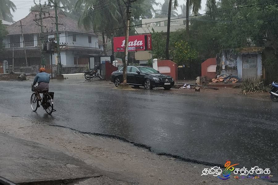 தென்மேற்கு பருவமழை தொடங்கியதை அடுத்து தமிழகத்தின் ஓரிரு இடங்களில் கனமழைக்கு வாய்ப்பு!