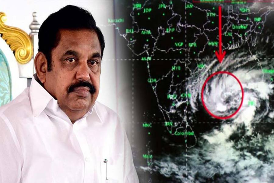 தமிழகத்தை நெருங்கும் கஜா புயல்: முதல்வர் தலைமையில் ஆலோசனை