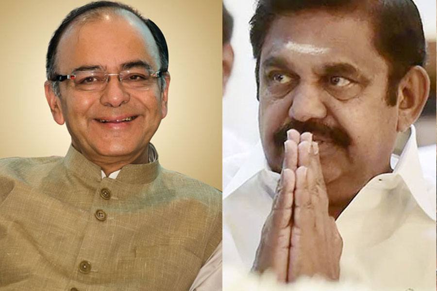 அருண் ஜெட்லி மறைவுக்கு எடப்பாடி பழனிசாமி இரங்கல்