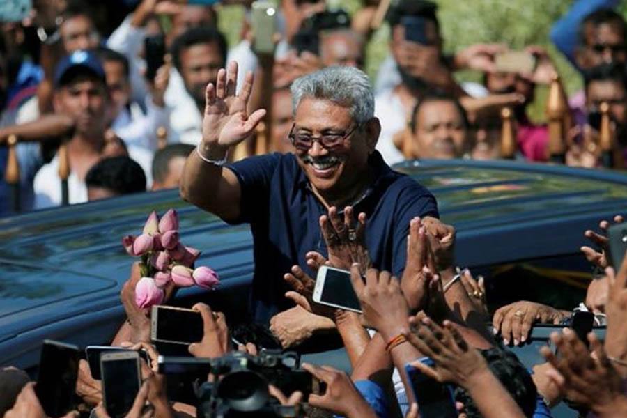 இலங்கை அதிபர் தேர்தலில் போட்டியிட கோத்தபய ராஜபக்சே முடிவு!