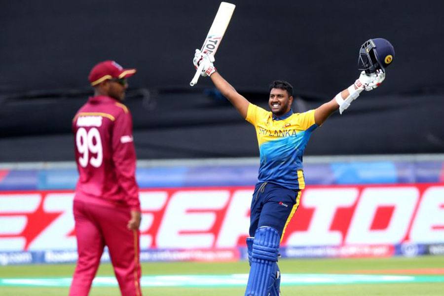 வெஸ்ட் இண்டிஸ் அணிக்கு எதிரான ஆட்டத்தில் 23 ரன்கள் வித்தியாசத்தில் இலங்கை அணி வெற்றி!